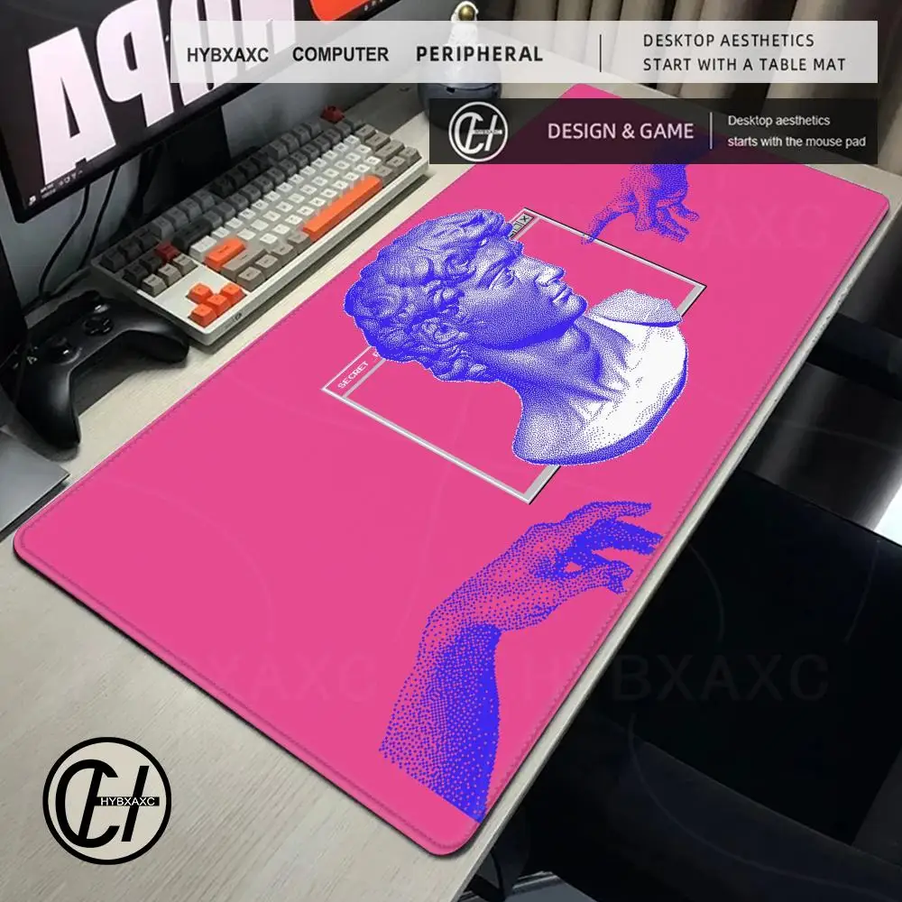 

Steamwave style mouse pad HD printing computer game player lock edge non-slip mouse pad XXL keyboard computer desk pad