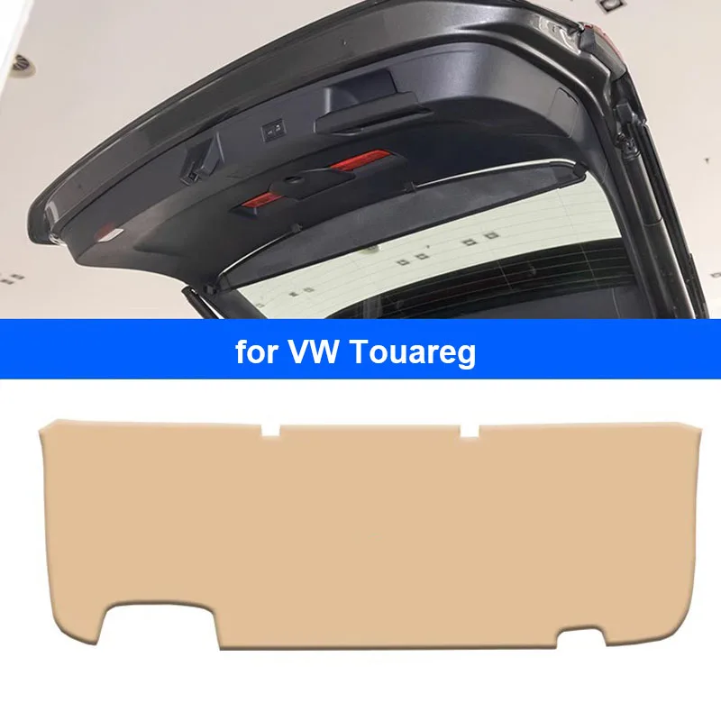 for Volkswagen VW Touareg 2023 2022 2021 2019 Accessories Car Rear Trunk Protective Mat Tailbox Sticker Tailgate Anti-kick Pad