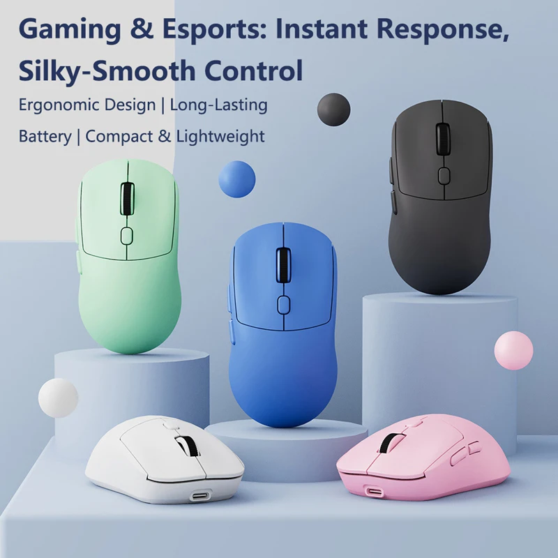 Dual Mode Wireless Mouse Bluetooth 5.4 Ergonomic Grip Business Office Wireless Mouse Charging Model For IPhone Huawei Universal