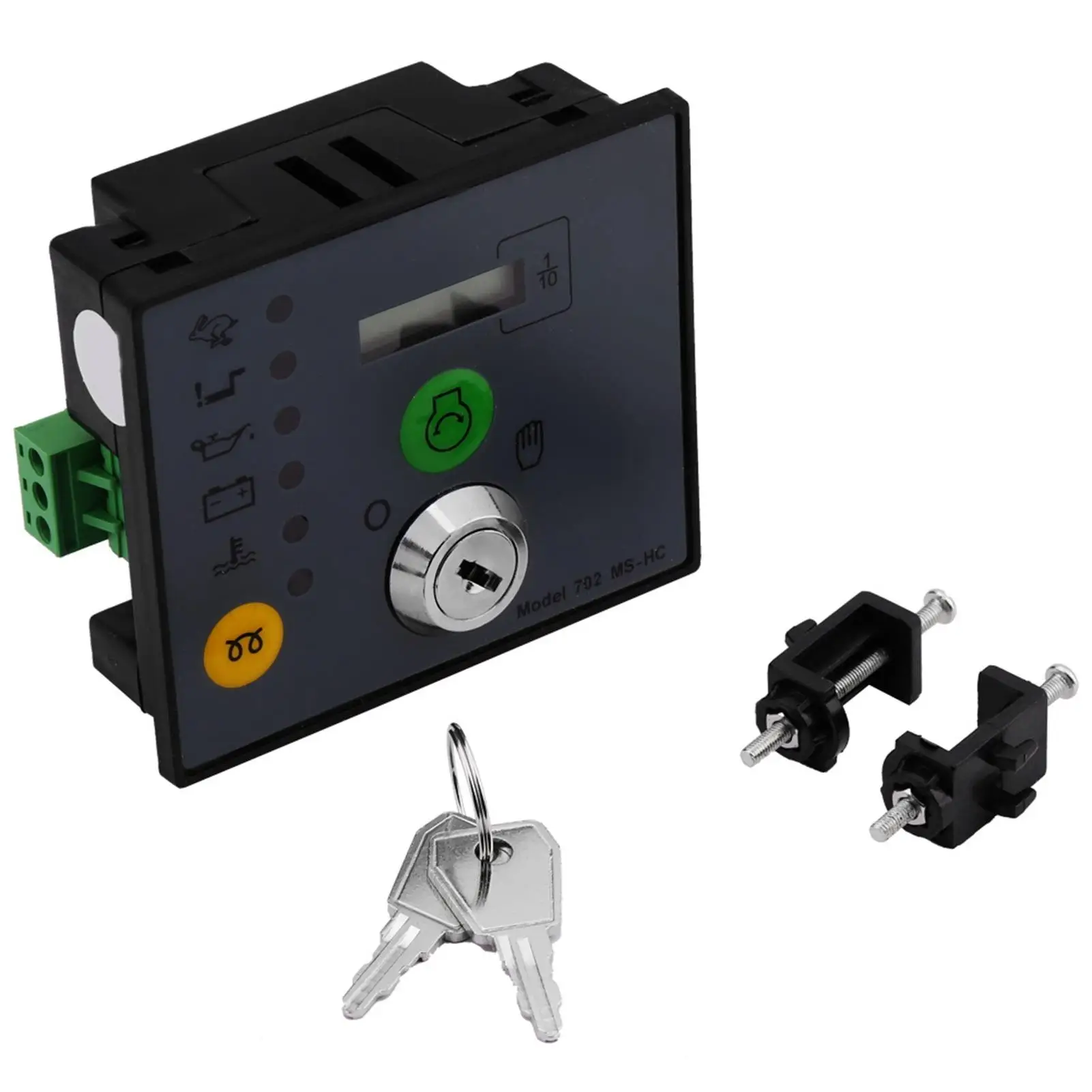 

MS-HC DSE702 Manual Start Electric Generator Controller Genset Auto Mains Failure Panel Module