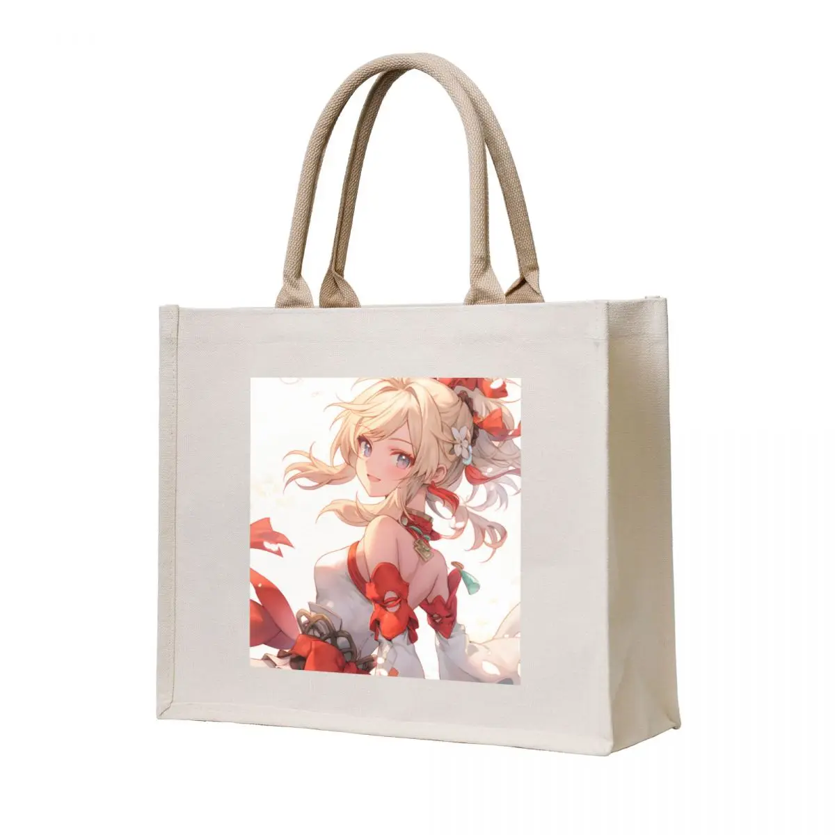 

Cute Anime Girl Tote Bag bag for beach cloth bag woman Women's tote Cloth