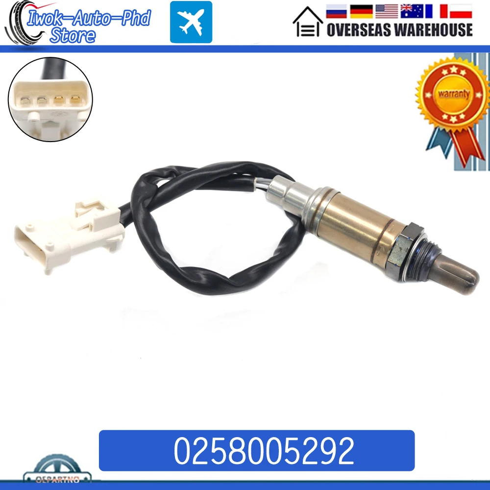 0258005292 Car Air Fuel Ratio Sensor Lambda O2 Oxygen Sensor For Great Wall Chery Tiggo 1.6 2011 Changan star 01052201-053