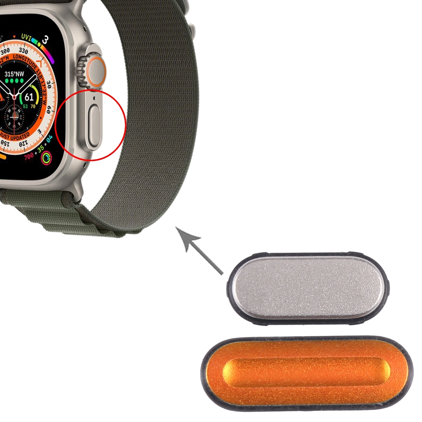 Power Button for Apple Watch Ultra 49mm