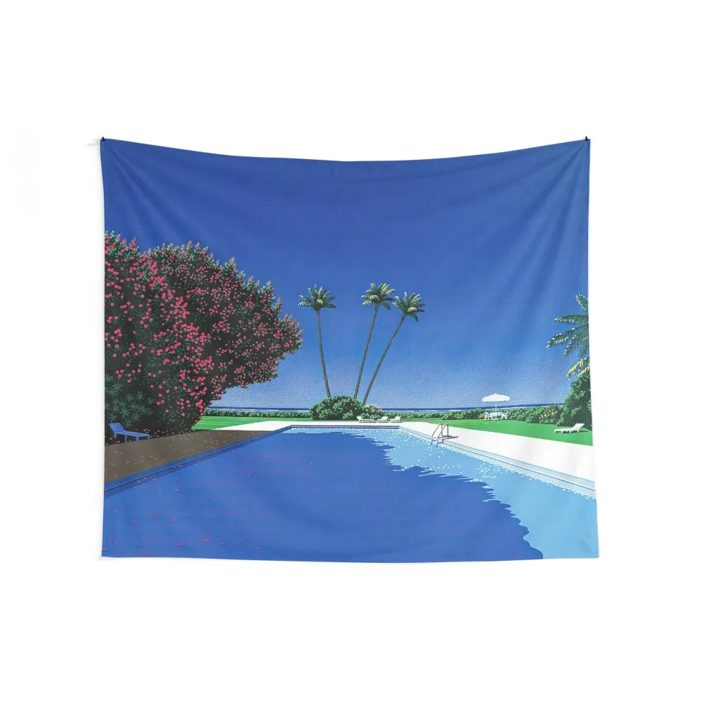 Time goes by - Hiroshi Nagai Tapestry Outdoor Decoration Japanese Room Decor Tapestry