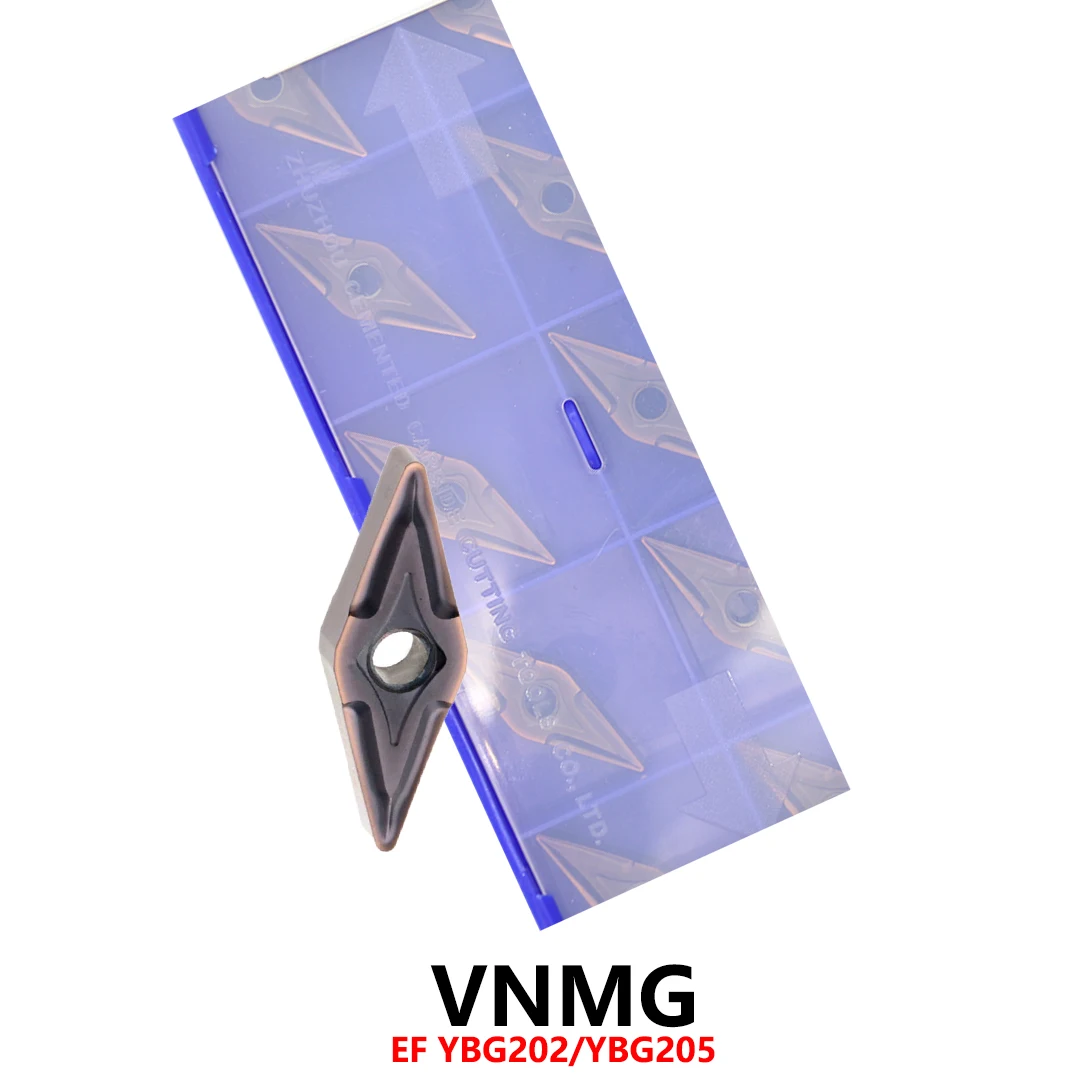 

Оригинальные VNMG160404 VNMG160408 EF EM YBG202 YBG205 Инструменты Твердосплавные пластины с ЧПУ VNMG 160404 160408 Токарные пластины Лезвия VNMG1604