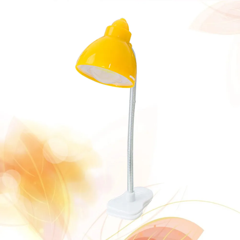

Настольная лампа-прищепка LED для чтения, защищающая глаза, с гибкой шейкой, портативная, для учебы, для детей и ночных читателей