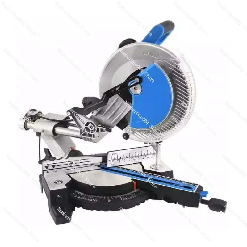 

10-Inch Industrial-grade Desktop Miter Saw - High-power Push-pull Shakable High-precision Aluminum Profile Cutting
