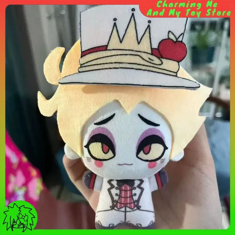 Hazbin Hotel Vox Alastor 10cm Plush Doll Knockoff Version  Alastor Cute Nunu Printed Style Companion Plush Toy Presale 15 Days