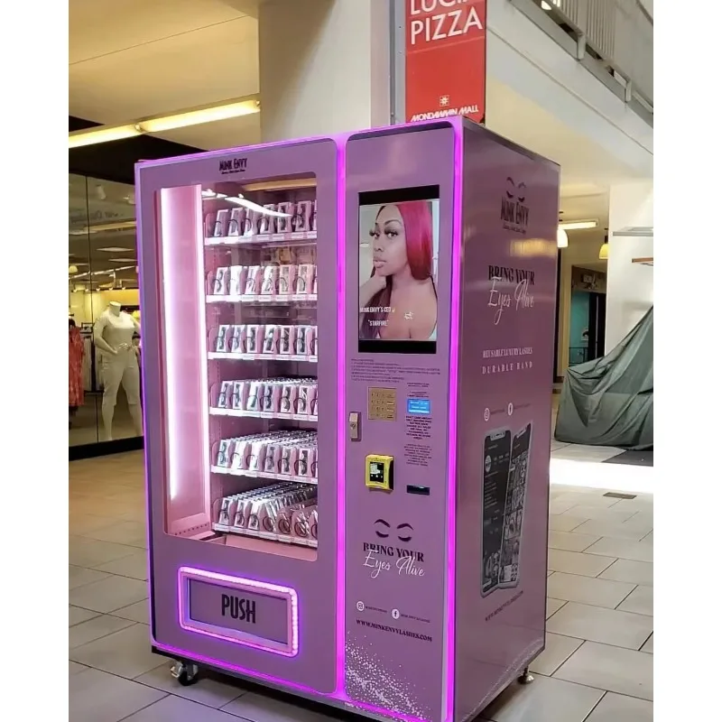 European Market Perfume Vending Machine, Shopping Mall Hot-Selling Self-Service Kiosk with Touchscreen & Cashless Payment
