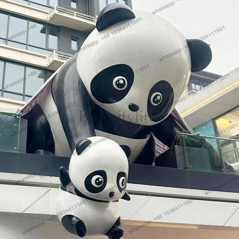 

55Nordic outdoor door sculpture shopping mall hot pot barbecue milk tea shop clock in the floor large ornament