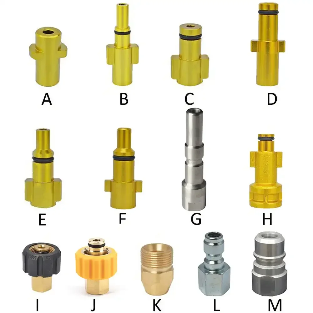 Car Foam Nozzle Metal Adapter Foam Generator High Pressure Foamer Washer Adapter For Nilfisk Karcher Huter Elitech Lavor Kranzle