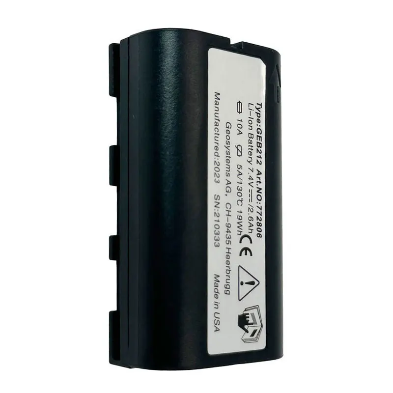 

GEB212 Battery For Leica CS10/CS15 controllers For TPS1200 GPS900 GPS1200 GRX12000 Total Station 772806 Battery