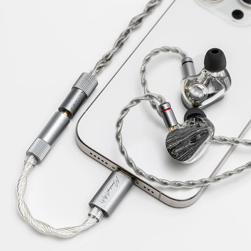 MOONDROP ECHO-A High-Resolution 3.5mm Single-Ended Portable DAC/AMP USB-C Decoder Amplifier