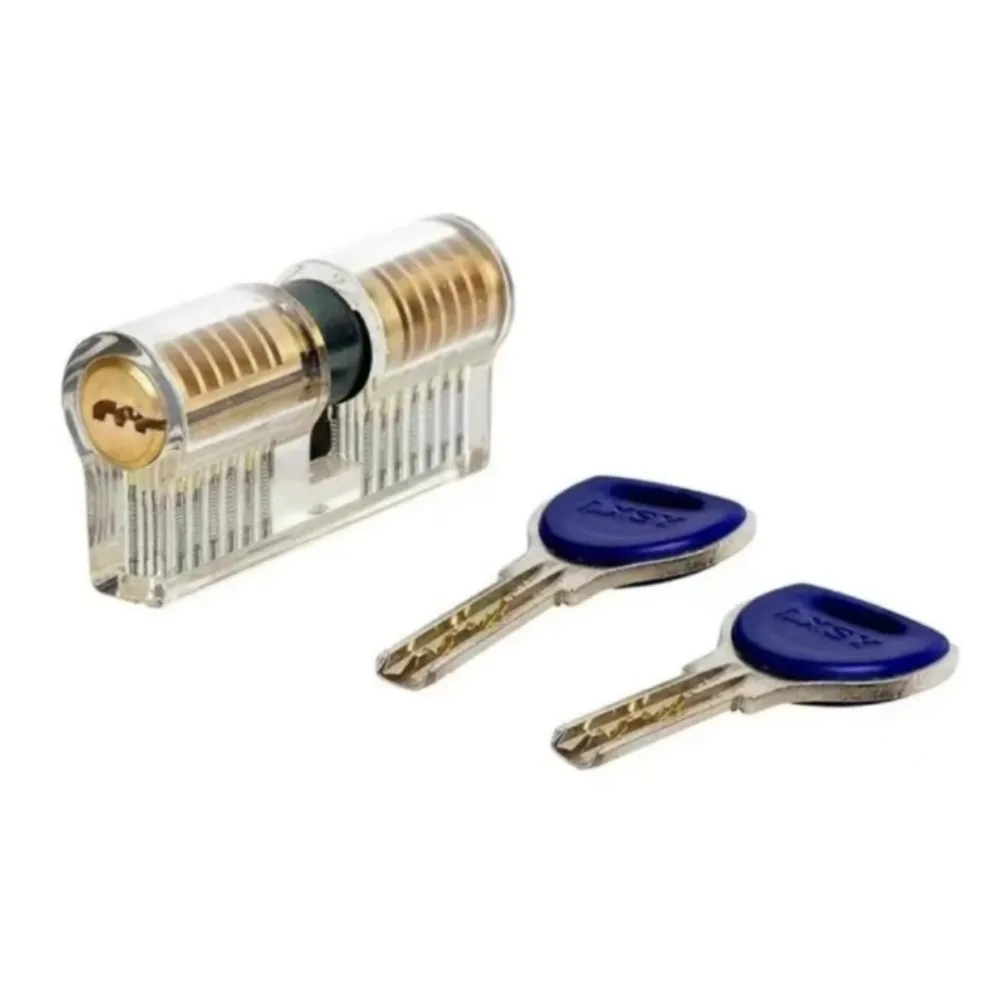 

Locksmith Tool Transparent Locks Visible Cutaway Practice View Crescent lock Training Skill For Furniture Hardware