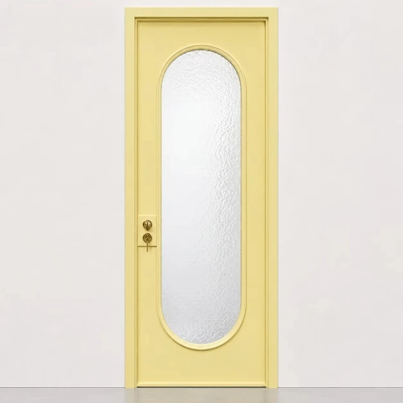 High-quality French custom colored aluminum doors, luxurious modern style entry doors, suitable for residences