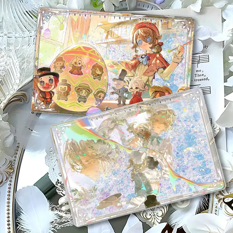 

Identity V Edgar Valden Lucky Guy Cosplay Anime acrylic Flowing Sand Mahjong desktop ornament Accessories Halloween Gifts