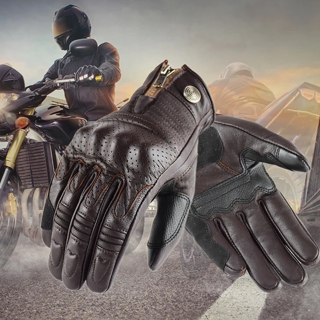 Mens black leather riding gloves deals