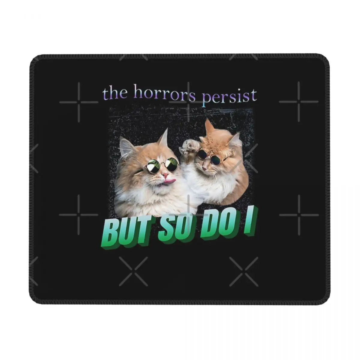 The Horrors Persist But So Do I Cat Rubber Keyboard Pads