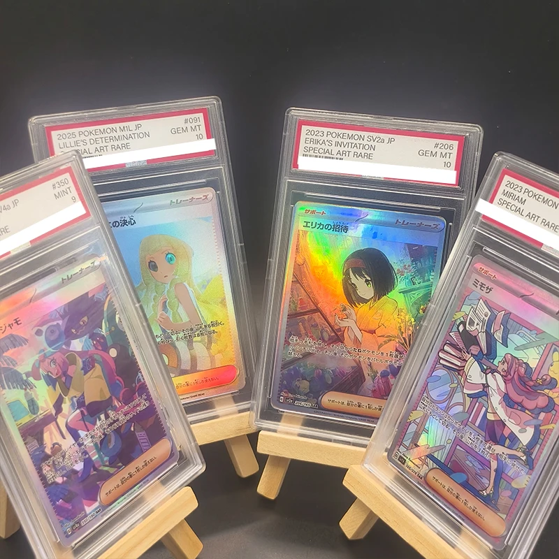 

Аниме-карточки DIY Pocket Monsters: Лили, японские игровые карты PTCG, коллекционные японские карты, подарок для мальчиков, игрушки, быстрая доставка