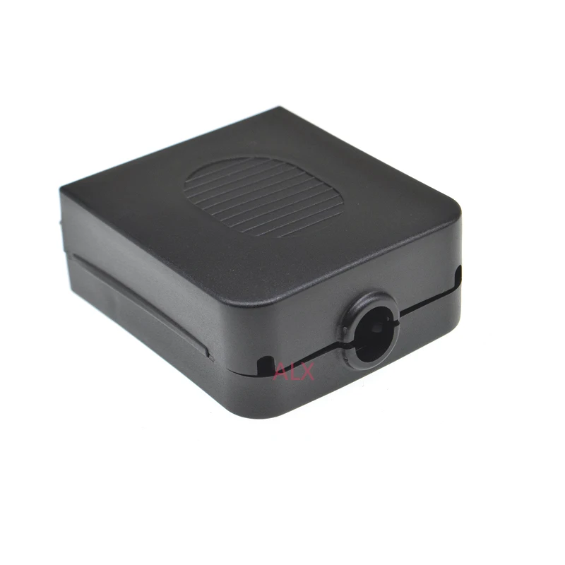 1PCS DB25 25PIN 2 row male plug connector terminal adapter with black shell D-SUB wire cable free solder