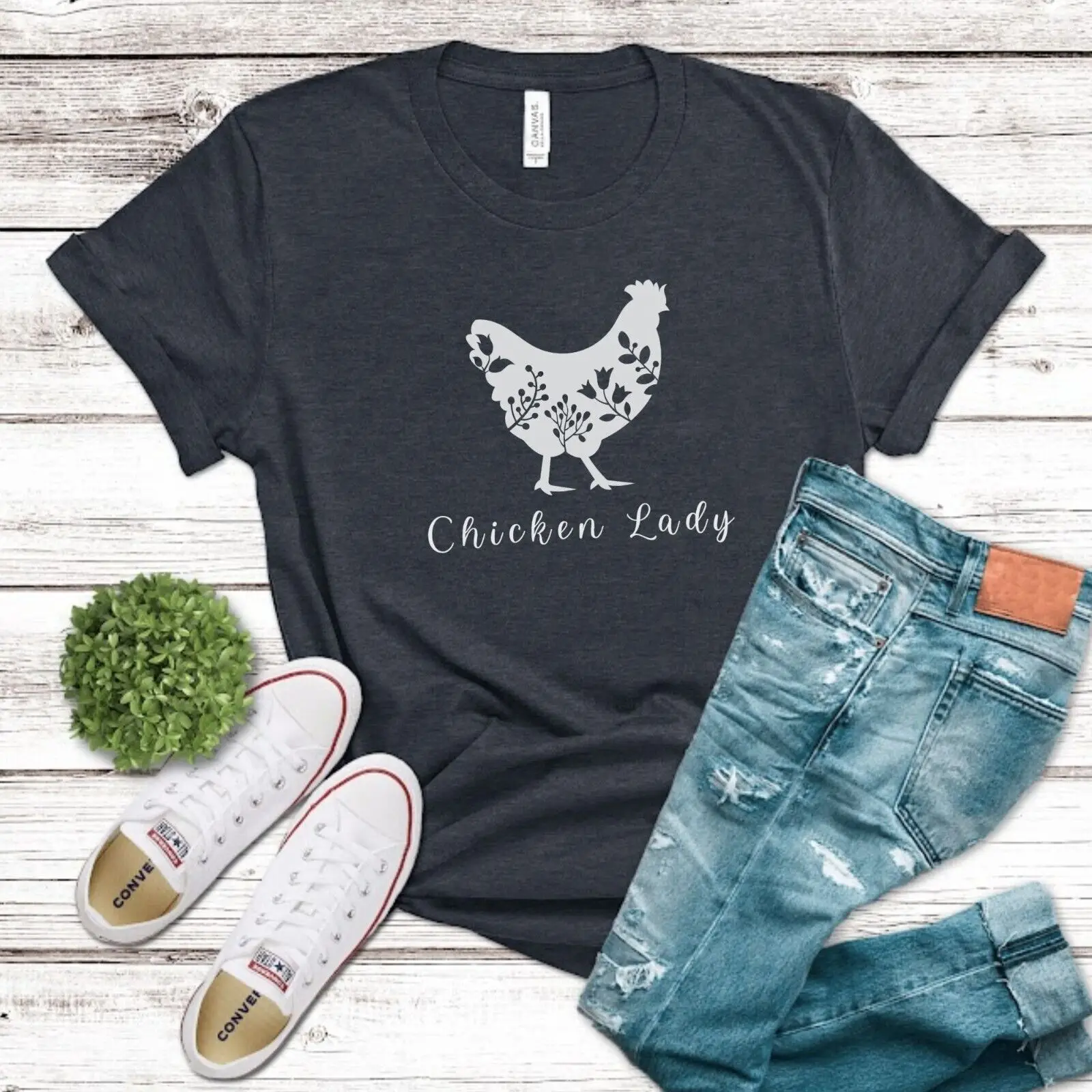 Blessed Shirt, Women Chicken T-Shirt, Love Chickens, Funny Farmer Shirt