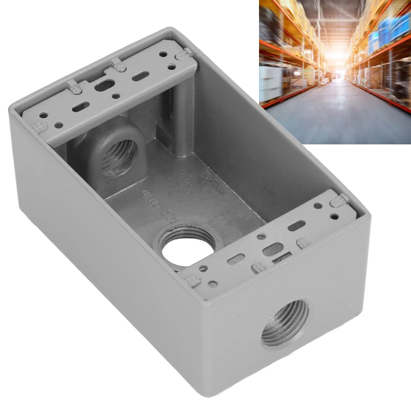 Outlet Box NEMA 10‑50R 14‑50R US Industrial Power Socket Case Single Gang Device Box for Outdoor Outlet Box Power Outlet Box