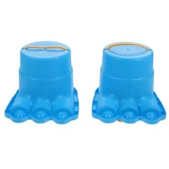 2 pçs crianças palafitas brinquedo de treinamento sensorial brinquedos corda equilíbrio crianças placa balde crianças jogo ao ar livre adereços