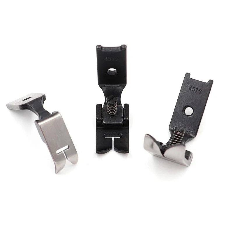 Hinged Open Toe Presser Foot For Singer 107G, 107W, 143W, 307G, 457G, 457U Industrial Zigzag Sewing Machine Parts