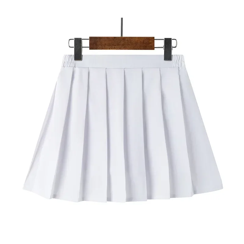14 Colors Skirt Girl 2024 Summer Clothes Children\'s High Waist Korean Style Black Mini Pleated Skirt for School Girl Uniform