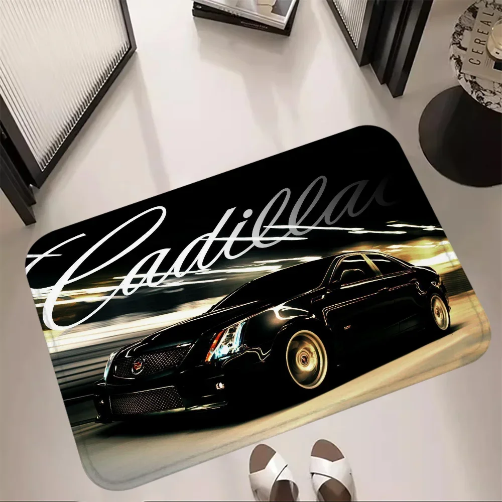 C-cadillac Bathroom Rug Entrance Doormat Living Room Mats Baby Mat Kitchen Carpet Custom Home Carpets Rugs Bath Foot Prayer Door