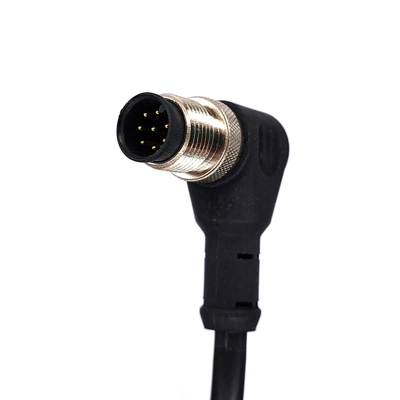 M12 sensor connector cable double head male female 2m wire waterproof 4Pin 5Pin 8Pin A Type