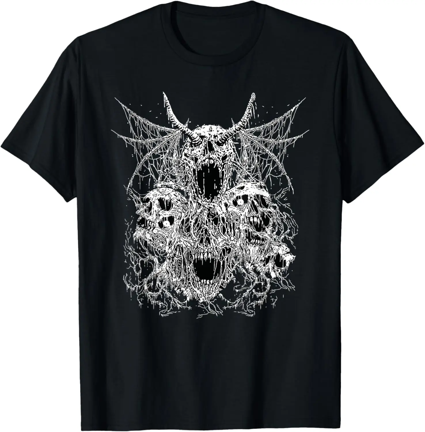 gothic aesthetic grunge Occult Unholy Emo Punk Satanic T-Shirt