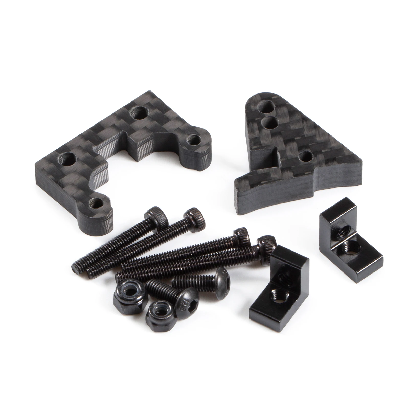 Elevador de enlace superior trasero de carbono simple/Dual ajustable para RC Crawler Axial 1/10 Capra F9, eje Portal, antisentadillas, piezas de