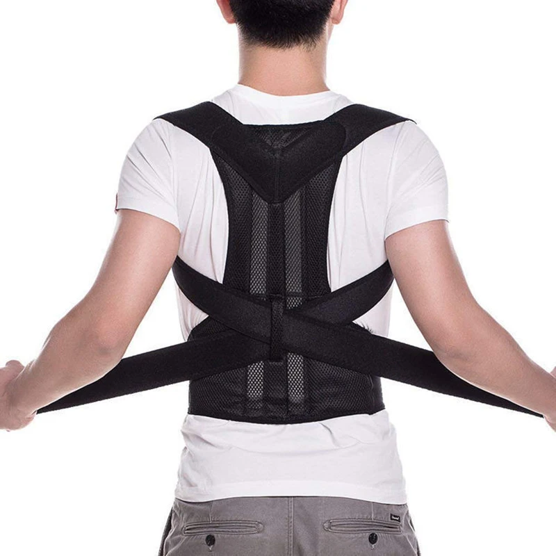 Posture Corrector Back Shoulder Brace Clavicle Support Stop Hunching Adjustable Trainer Unisex Correction Belt Posture corrector