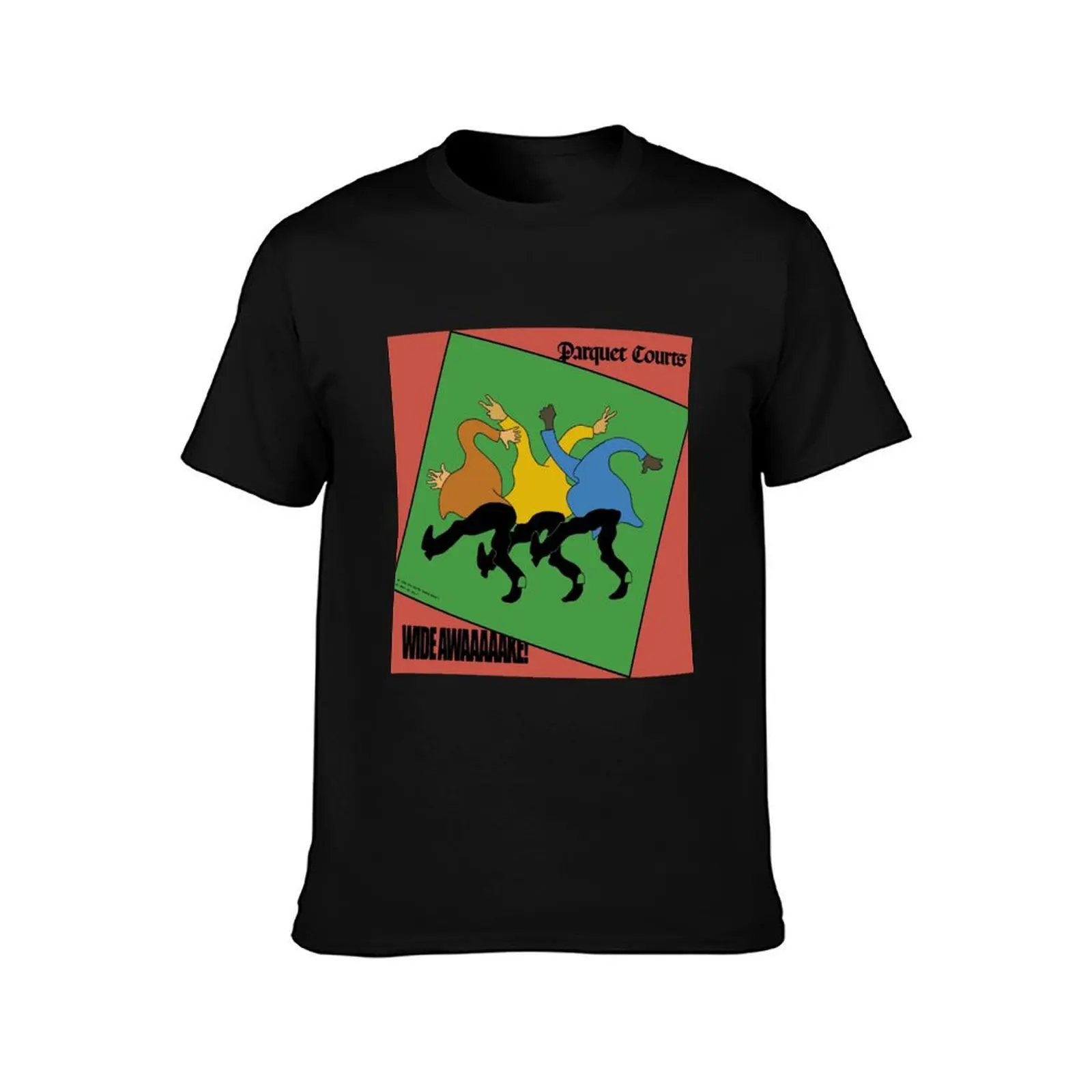 Parquet Courts – Wide Awake Poster T-Shirt oversized t shirt summer clothes oversizeds oversized t shirts for men image 2