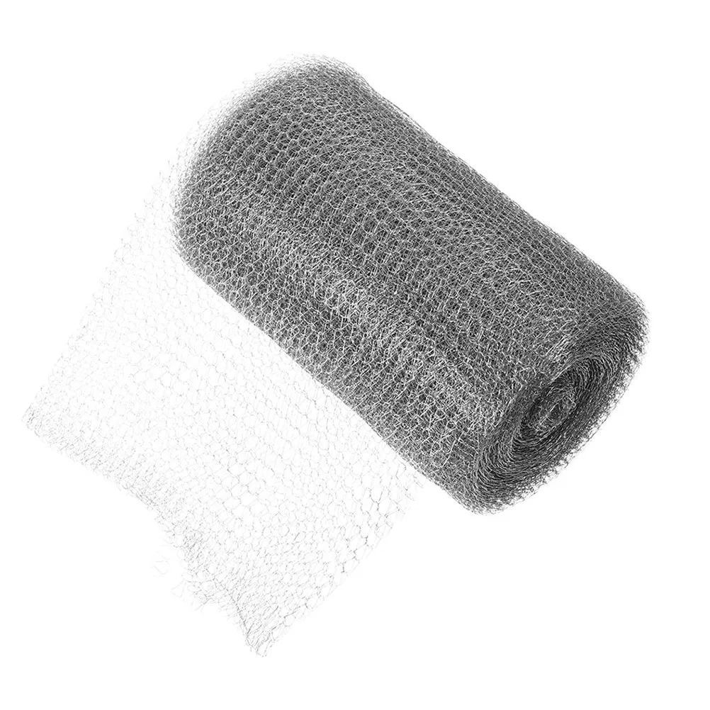 1 Roll Stainless Steel Wire Mesh High Density Metal Screen for DIY Window Repair Ventilation Garden Mesh Screen Fabric view 2