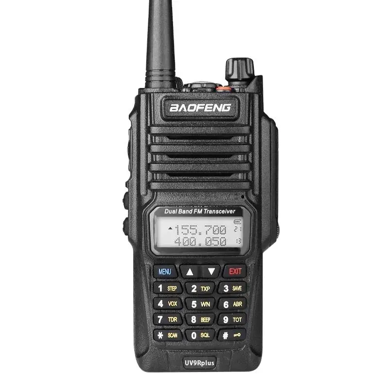 

UV-9R PLUS Baofeng Portable Walkie-Talkie Waterproof Noise Reduction Light Outdoor Use 7.4V Mobile Two Way Radio
