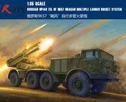 Trumpeter 1/35 01026 Soviet 9P140 TEL of 9K57 Uragan Multiple Launch Rocket