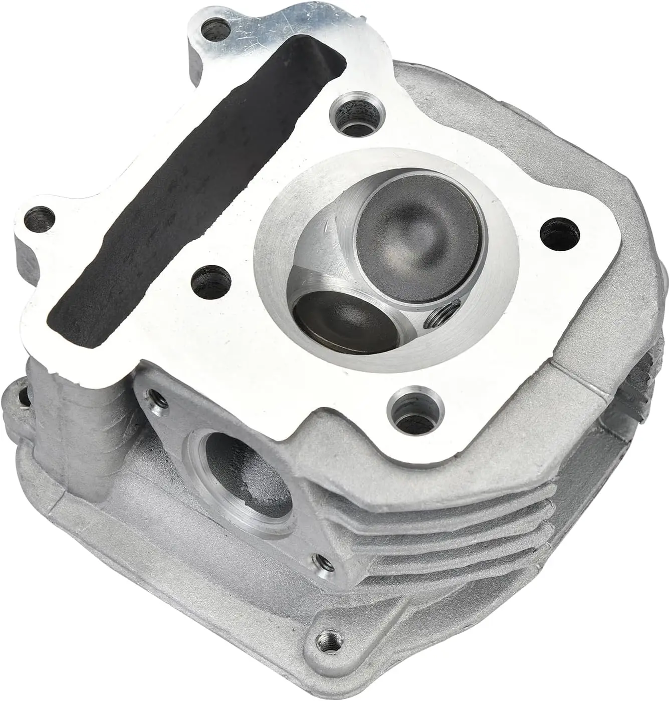 57.4mm Cylinder Head Assembly Valve with GY6 150cc Chinese 152QMI 157QMJ ATV Quad Installed Scooter Moped Parts