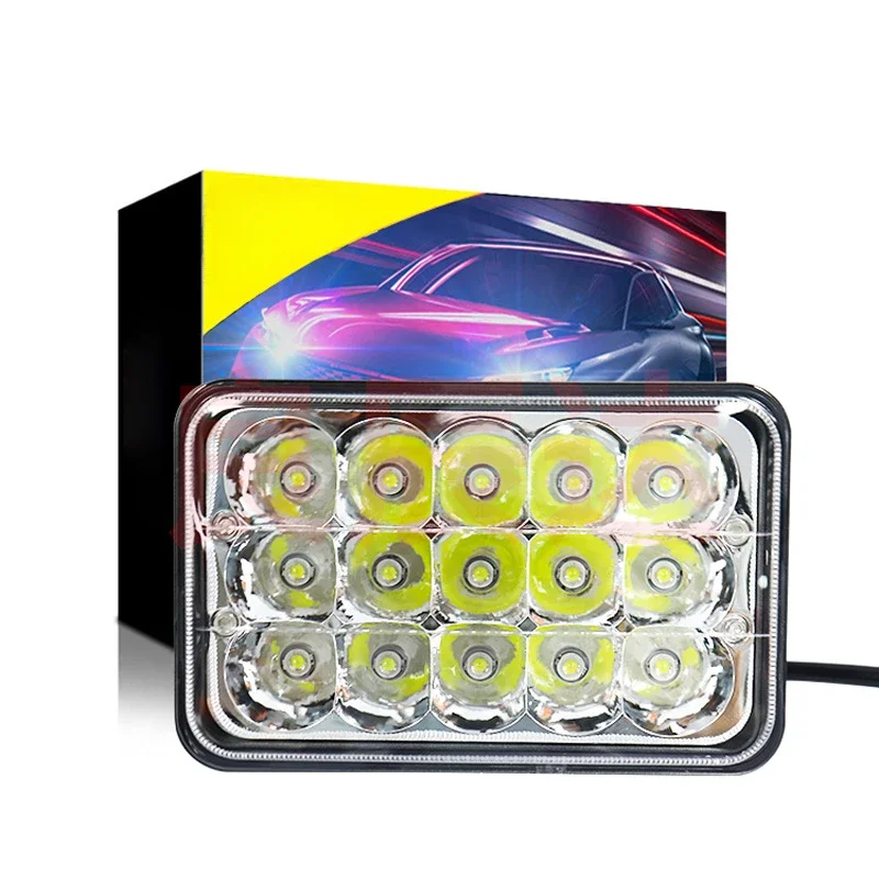 45WLED Fast Heat Dissipation Strong Concentrating Car Work Light Modified Car Spotlight Lighting Maintenance Light