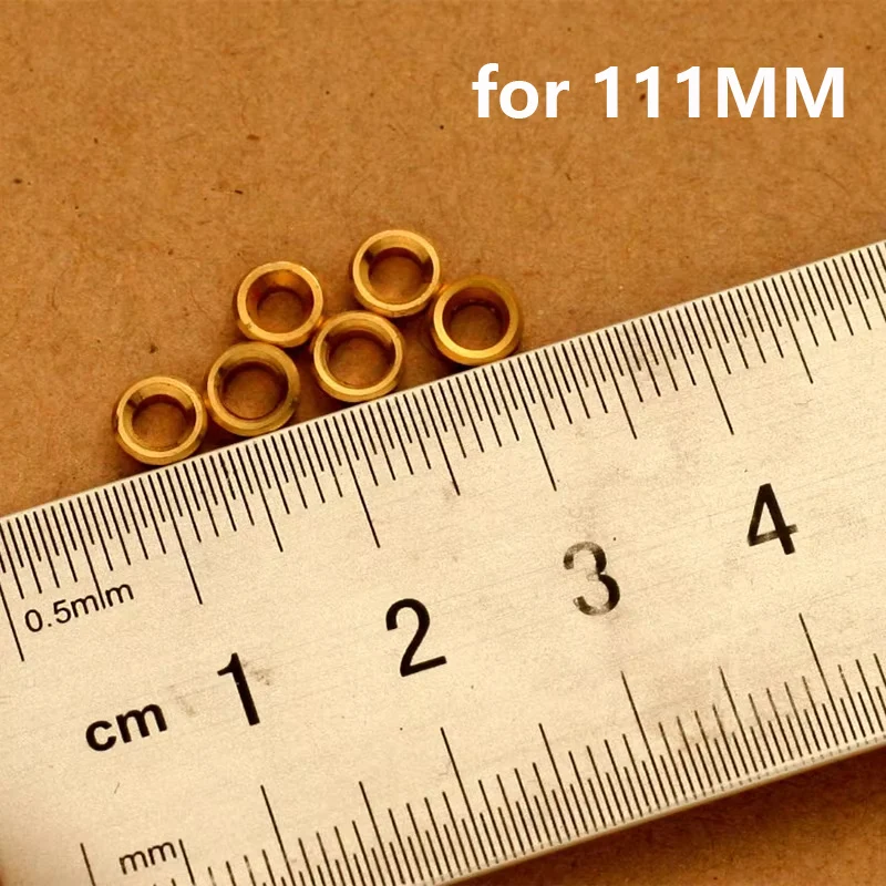 Messerteil: Messing-Schraubenmutter-Nietkappe für 58MM / 65MM / 91MM / 84MM / 111MM Victorinox Schweizer Taschenmesser Huntsman Handyman Ranger – Detail 5