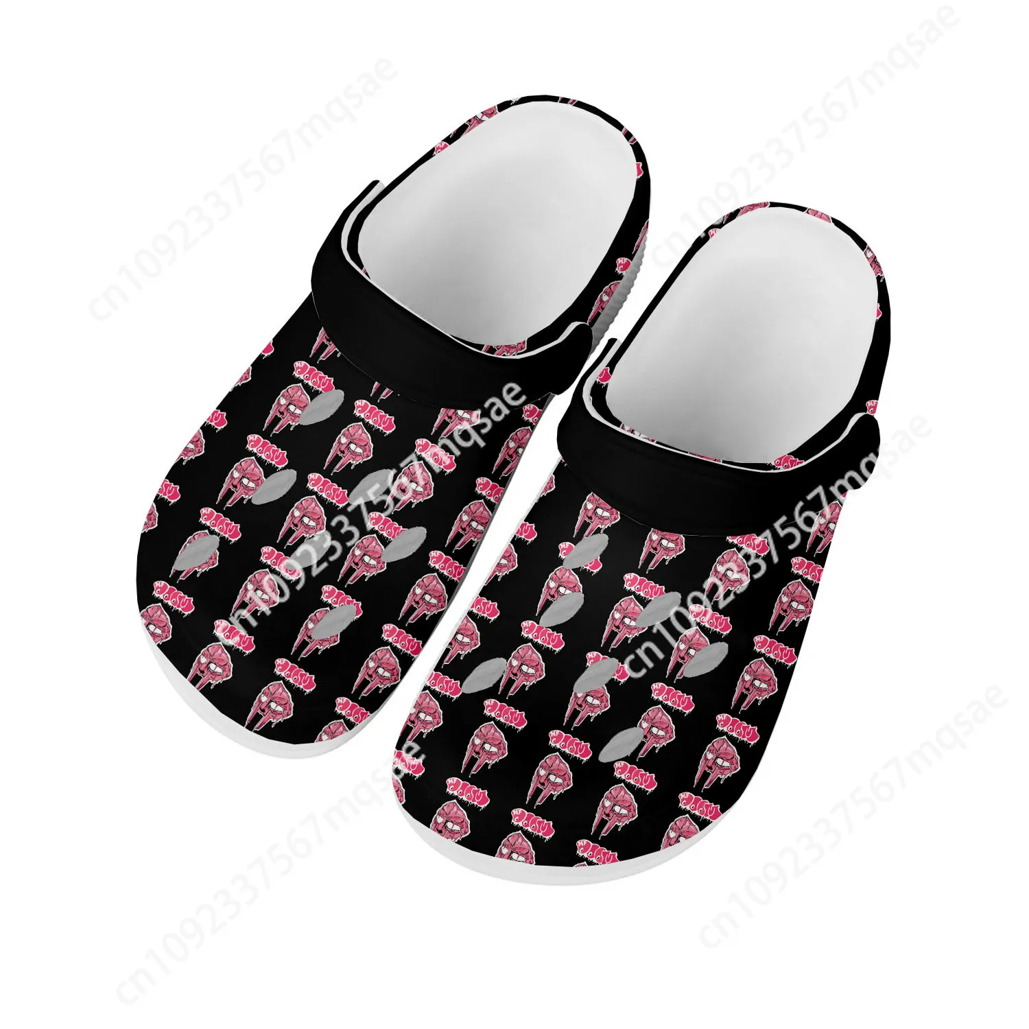 MF DOOM Hip Hop Rapper Pop Home Clogs Custom Water Shoes Mens Womens Teenager Shoe Garden Clog Breathable Beach Hole Slippers