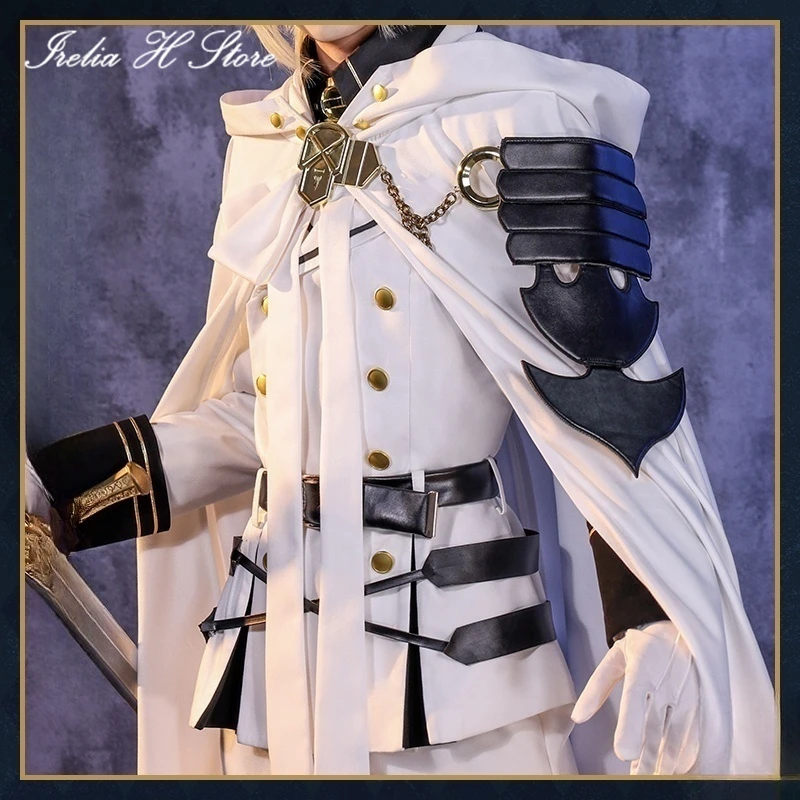 Irelia H أنيمي ساروف من نهاية ميكايلا هياكويا تأثيري حلي ميكايلا هياكويا موحدة البدلة الذكور أزياء الهالوين