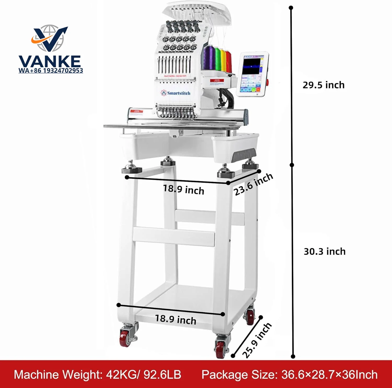 Embroidery Needle - Máquina de Bordado Smartstitch S-1001 Atualizada