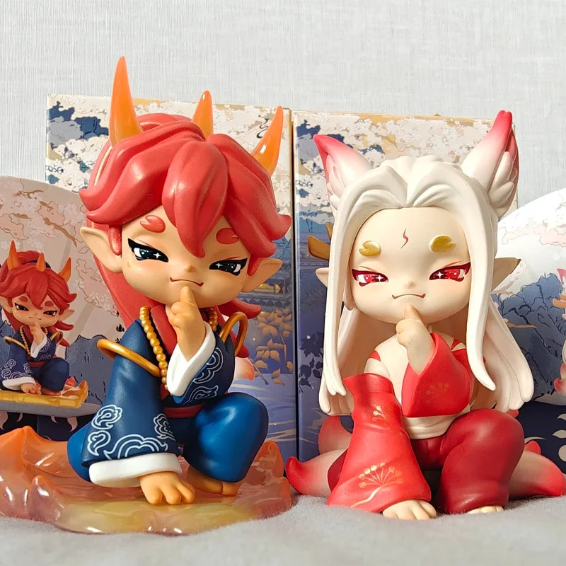 

The Classic Of Mountains And Seas Series Blind Box Fantasy Doll Mythical Creatures Collectible Figures Collectors Birthday Gift