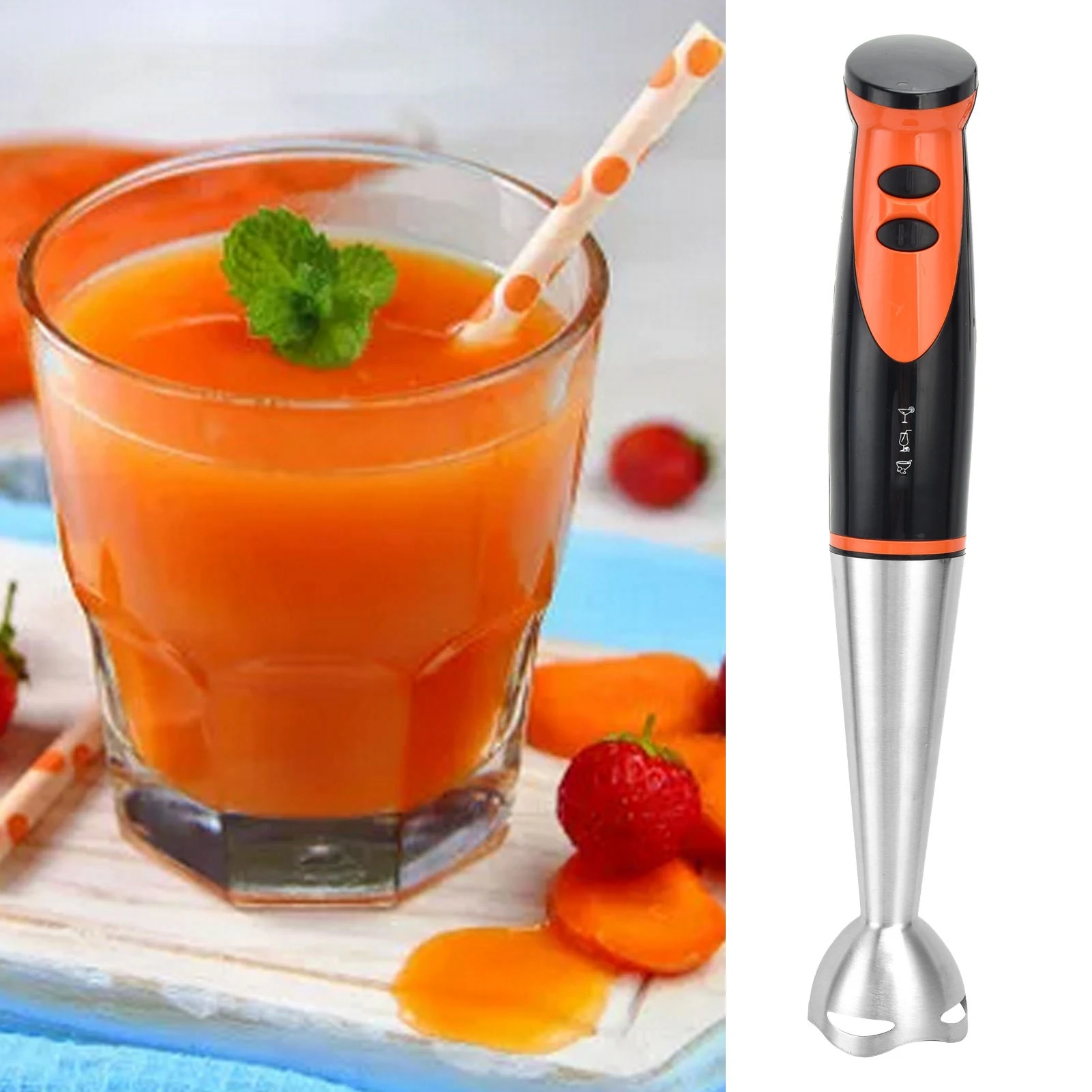 Electric Blender Electric Mixer Electric Handheld Blender Food Mixer Eggbeater Food Processor Kitchen Appliance Handheld Blender - view 2