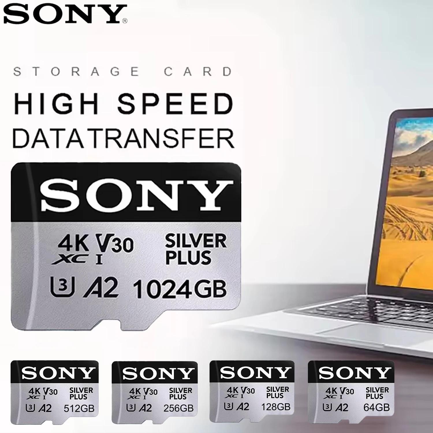 

Sony 1TB Micro SD Card Extreme SD Card 256 ГБ 64 ГБ 128 ГБ 512 ГБ SD-карта C10 V30 Высокоскоростные TF флэш-карты для телефона Xiaomi