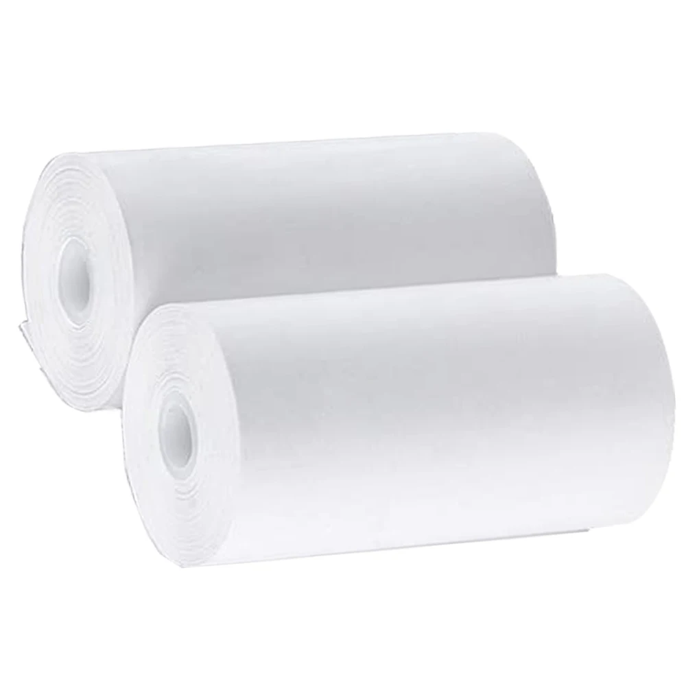 57x30 mm Thermal Paper Till Rolls Receipt Roll for Credit Card Machine, POS, EPOS Mini Camera Instant Print Paper (2 Rolls)