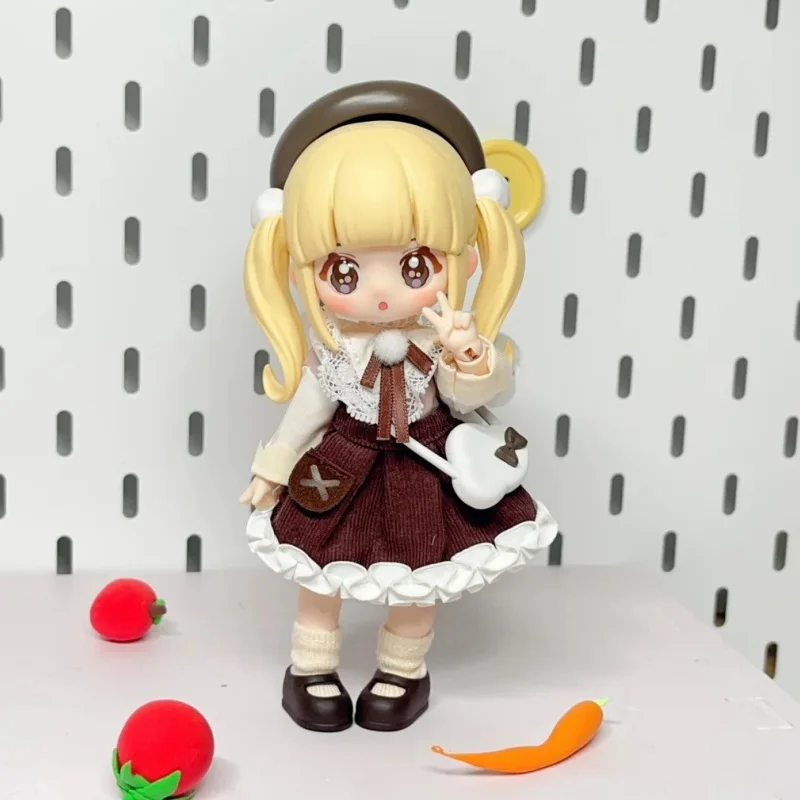 متوفر Ninizee Dream Town Ob11 1/12 Bjd سلسلة صندوق أعمى 15 سنتيمتر عمل لطيف شخصيات كرتونية Kawaii اللعب الشكل الدمى دمى هدايا #2