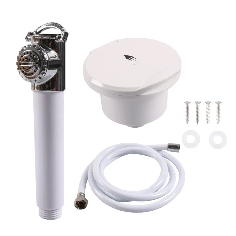 Stainless Steel Shower Head RV Supplies Yacht Mini Shower Head Deck Shower Head